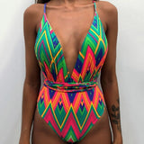 2020 One Piece Swimsuit Bandage