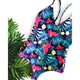 2020 Print Floral One Piece