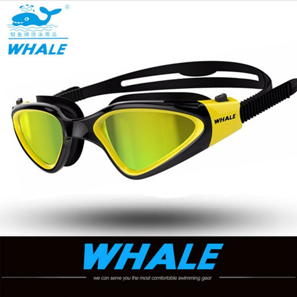 2020 Whale Brand Unisex Adult Non Fogging Anti-UV Swimming Goggles