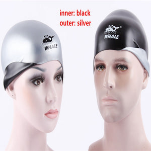 2020 Brand Swimming Caps For Long Hair Silicone Unisex