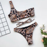 2020 Sexy Leopard Bikini Set