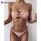 2020 Micro Sexy Bandeau Bikini Set