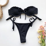 2020 Micro Sexy Bandeau Bikini Set
