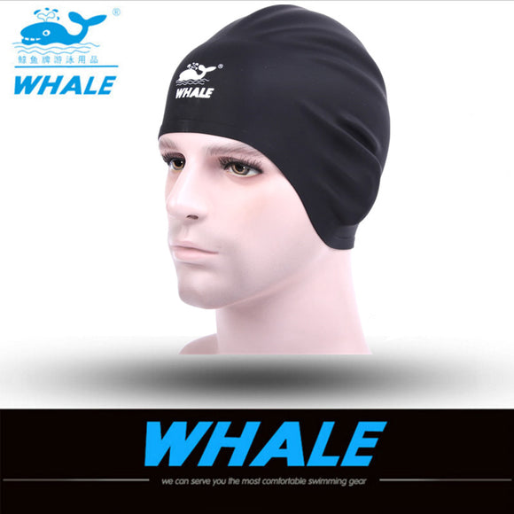 2020 3D Silicone Hood Ear Cap Waterproof Swimming Caps For Men Women