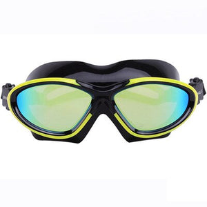2020 Brand Large Frame Colorful Plating Anti-Fog Swim Goggles