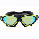 2020 Brand Large Frame Colorful Plating Anti-Fog Swim Goggles