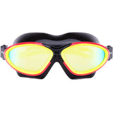2020 Brand Large Frame Colorful Plating Anti-Fog Swim Goggles