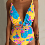 2020 One Piece Swimsuit Bandage