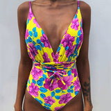 2020 One Piece Swimsuit Bandage